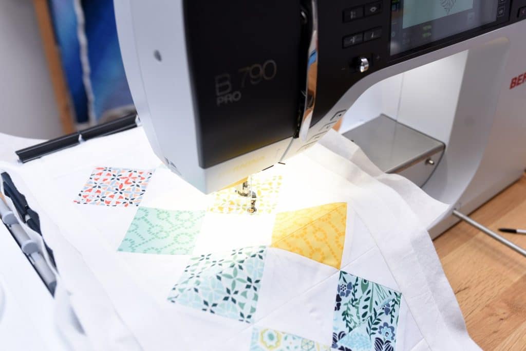 Quiltmuster sticken Bernina